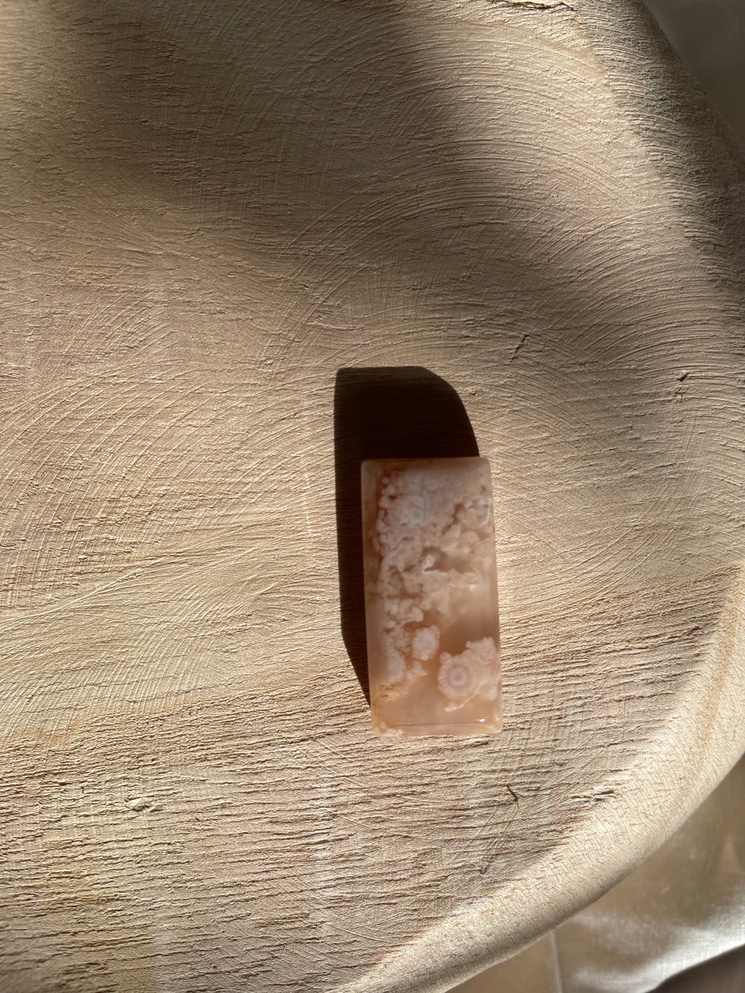 Flower Agate Cabochon