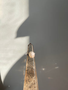 Flower Agate Ring #251