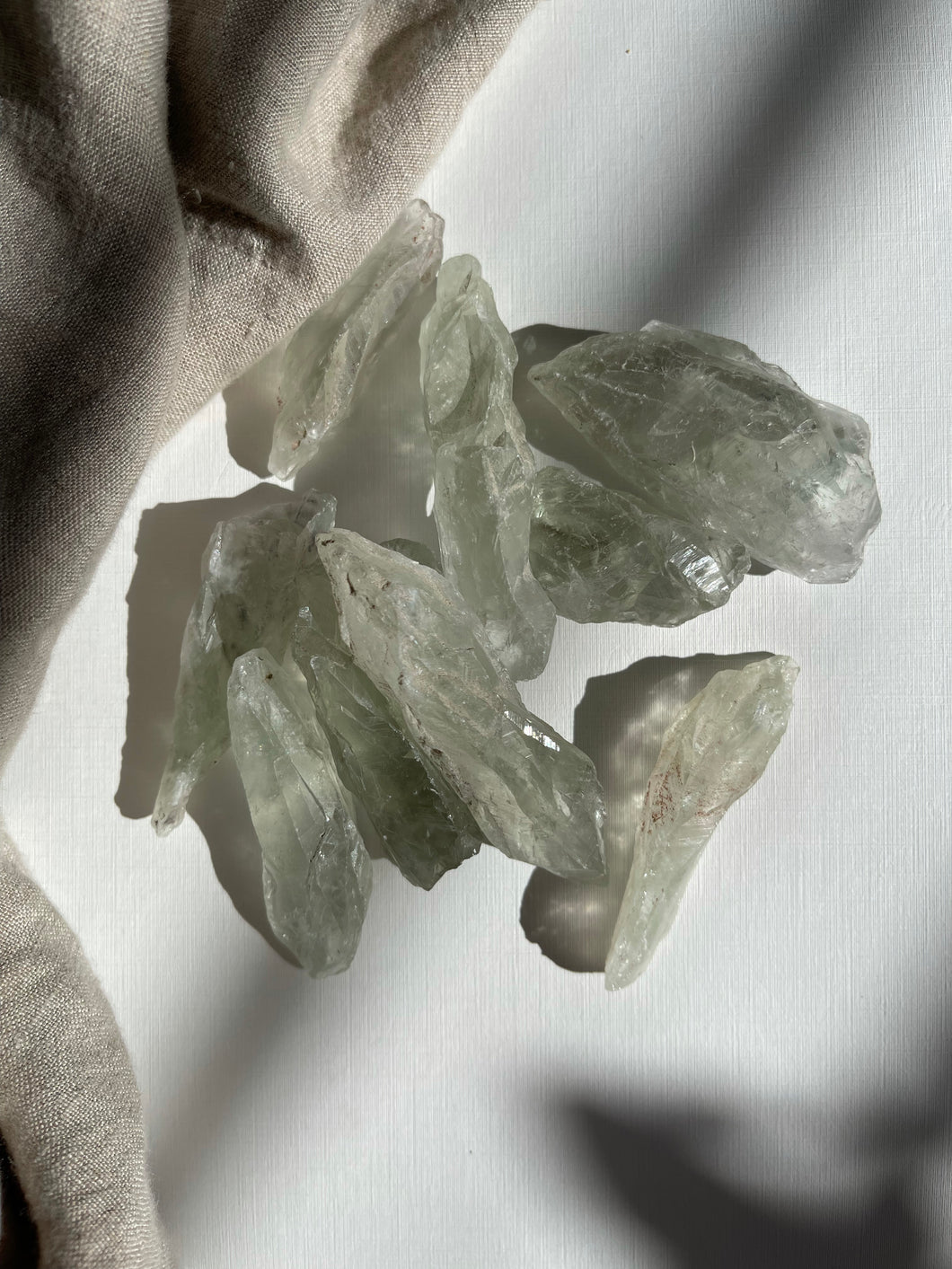 Prasiolite Rough