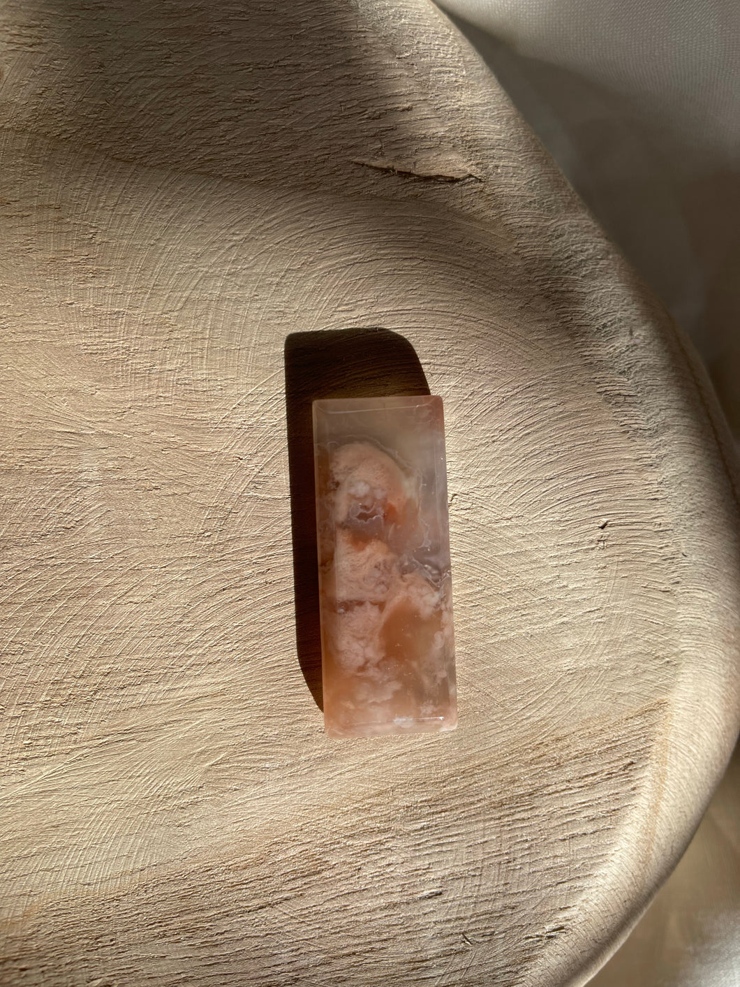 Flower Agate Cabochon