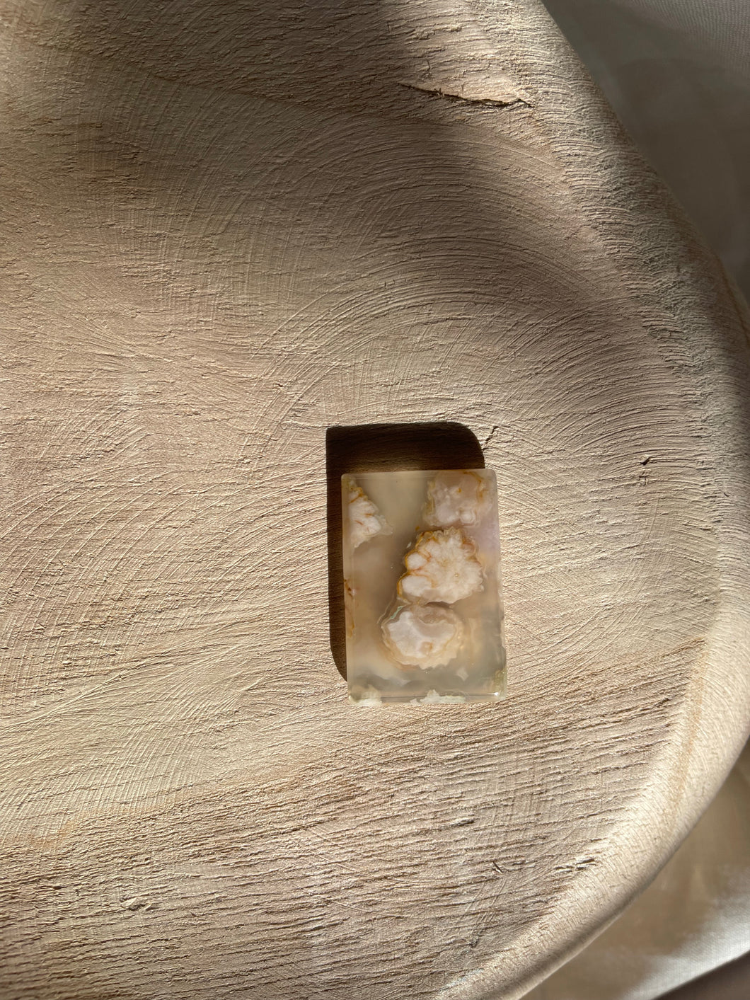 Flower Agate Cabochon
