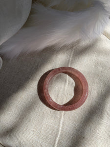 Strawberry Quartz Bangle