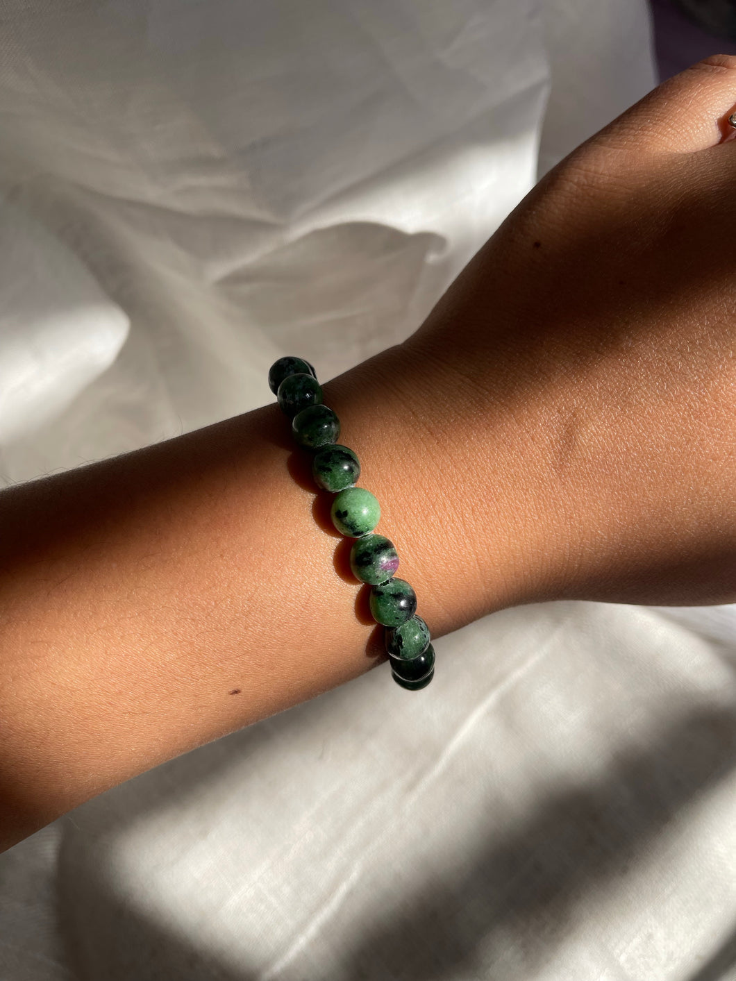 Ruby in Zoisite Bracelet