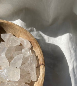 Clear Quartz Rough Medium