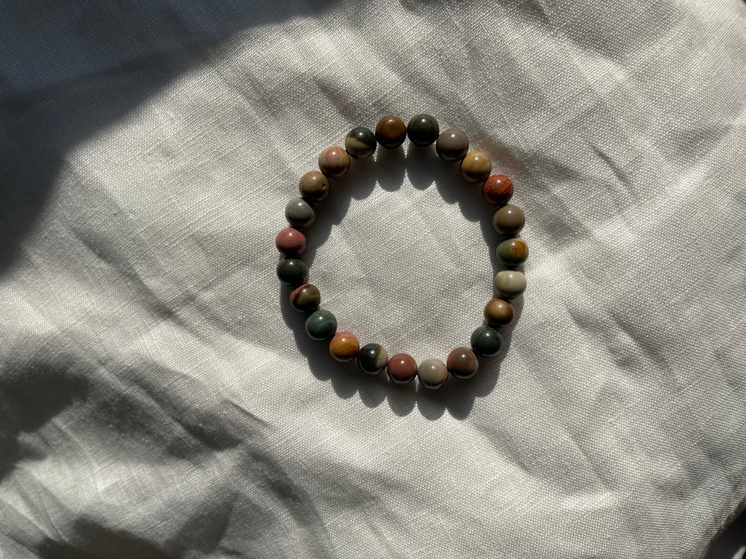 Polychrome Jasper Bracelet