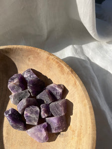Purple Fluorite Rough Small