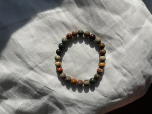 Polychrome Jasper Bracelet