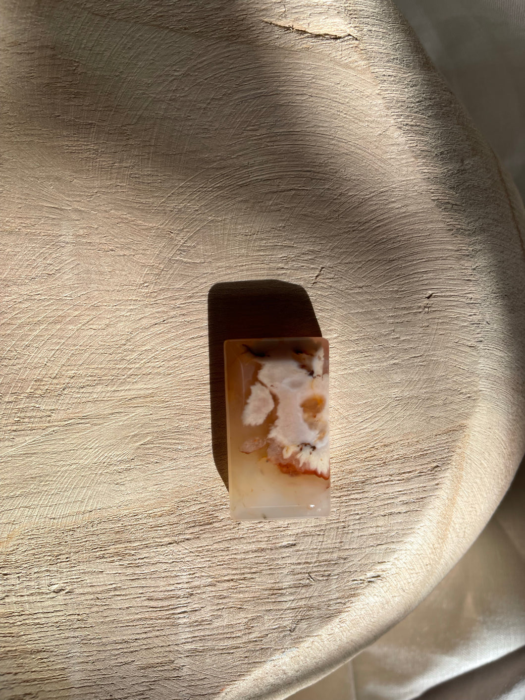 Flower Agate Cabochon